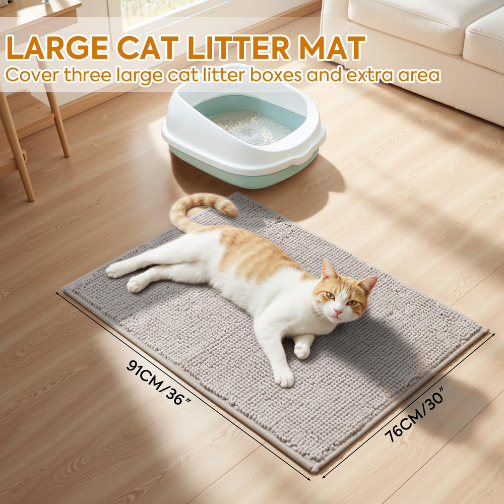 Pieviev tapis absorbant liquide démontrant barrière imperméable