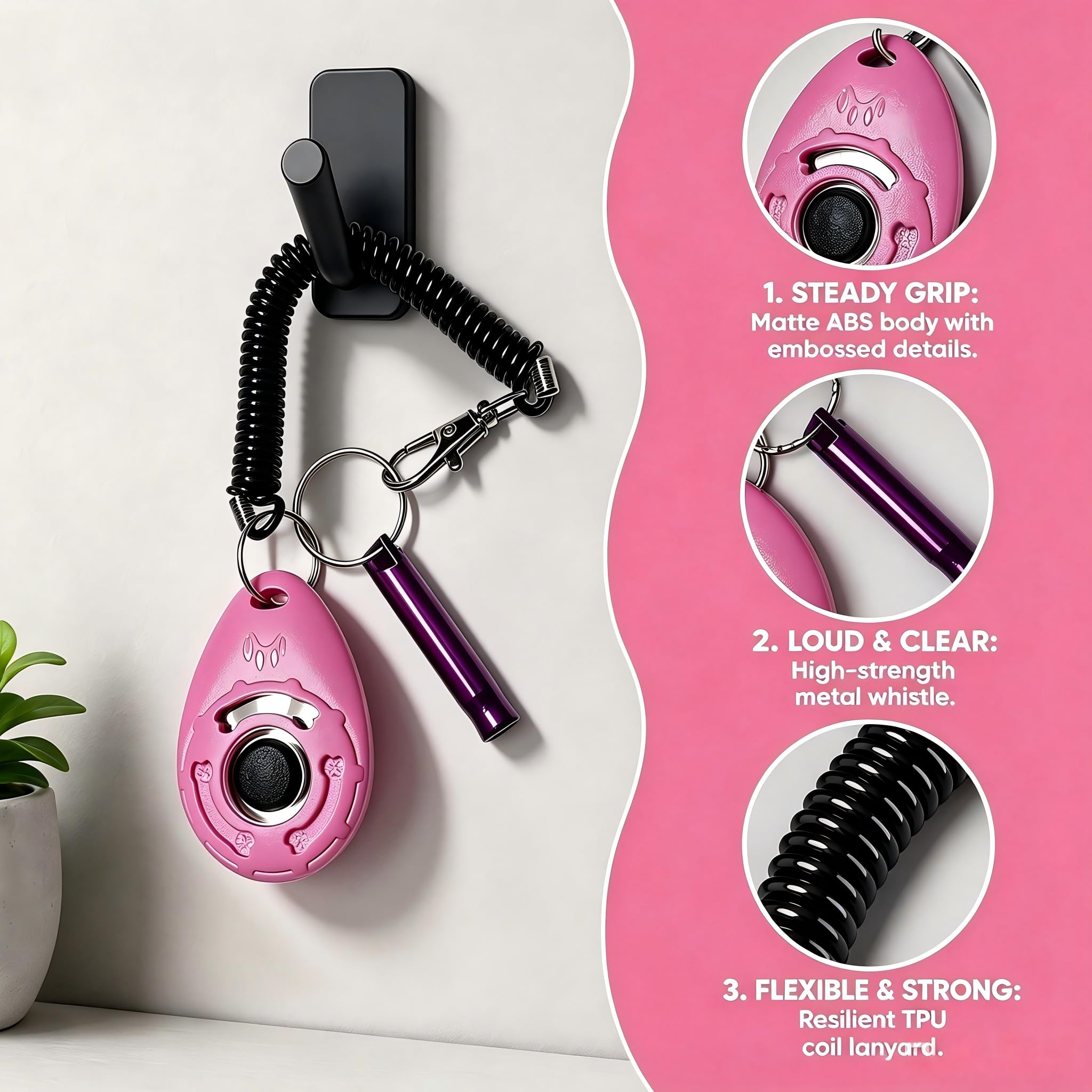 PINETAPIRS emballage en boîte rose prêt à offrir comme accessoire dresseur