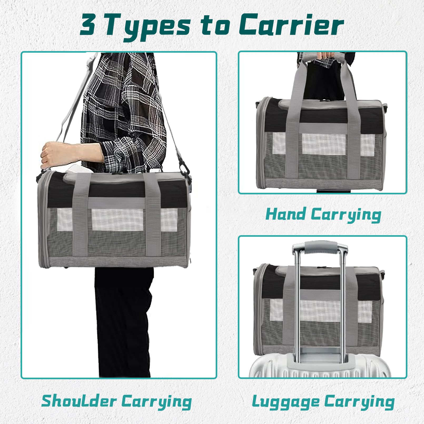 PINVNBY sac plié pour rangement compact et gain de place