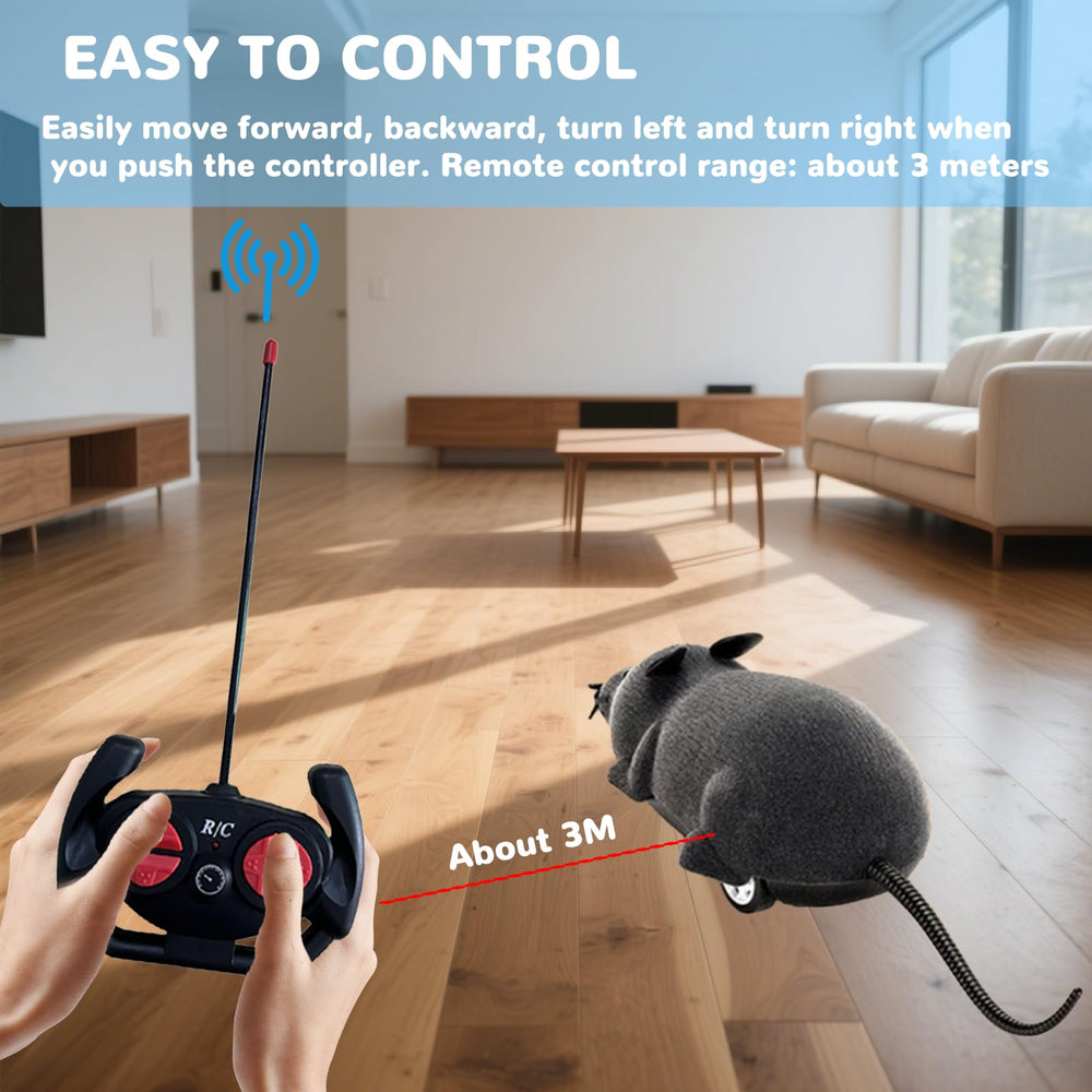 Pixibond souris en mouvement sur parquet excite l'instinct