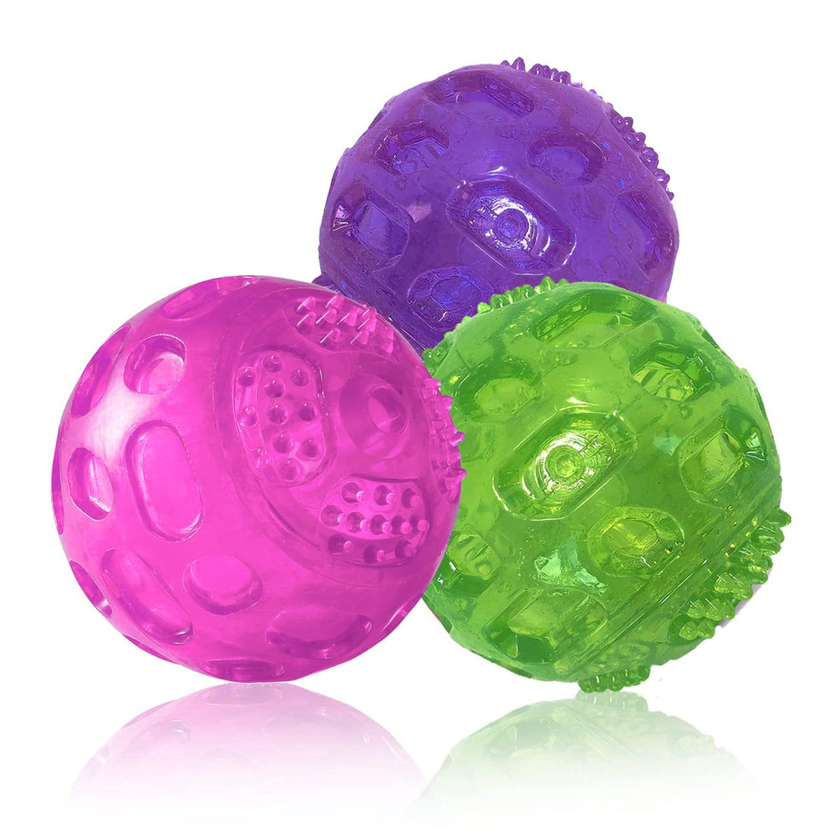 PJDH balle pack avant montrant trois couleurs pour choix rapide