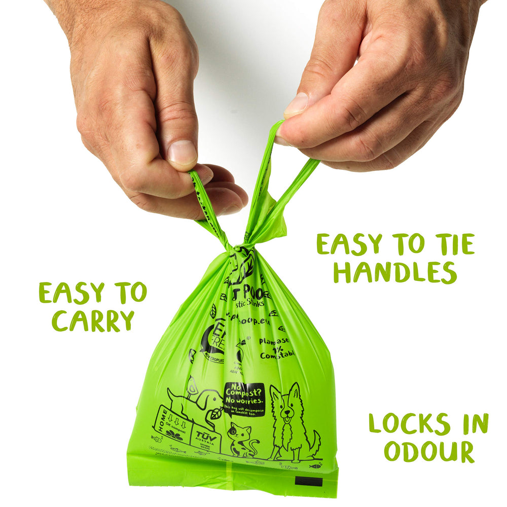 PLANET POOP comparaison de taille avec une main montrant format mini pratique