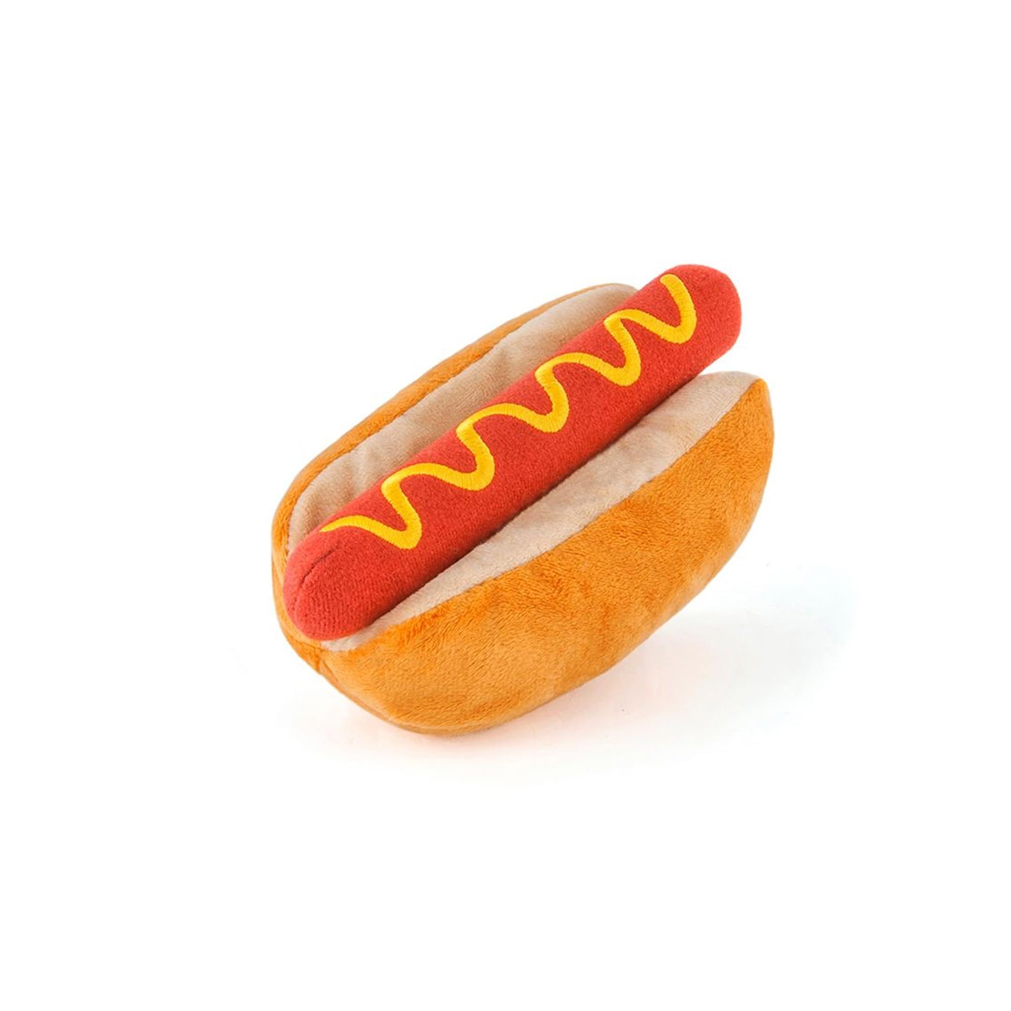 P.L.A.Y. visage avant du Hot Diggity Dog montrant jouet attrayant et sonore