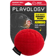 Playology balle jumbo face avant montrant robustesse et attrait