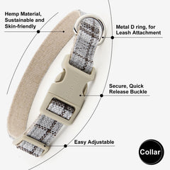 PLUTUS PET collier ajusté sur chien en promenade, maintien sûr