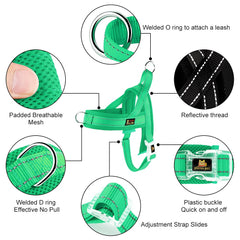 PLUTUS PET gros plan sur maille rembourrée offrant confort et ventilation