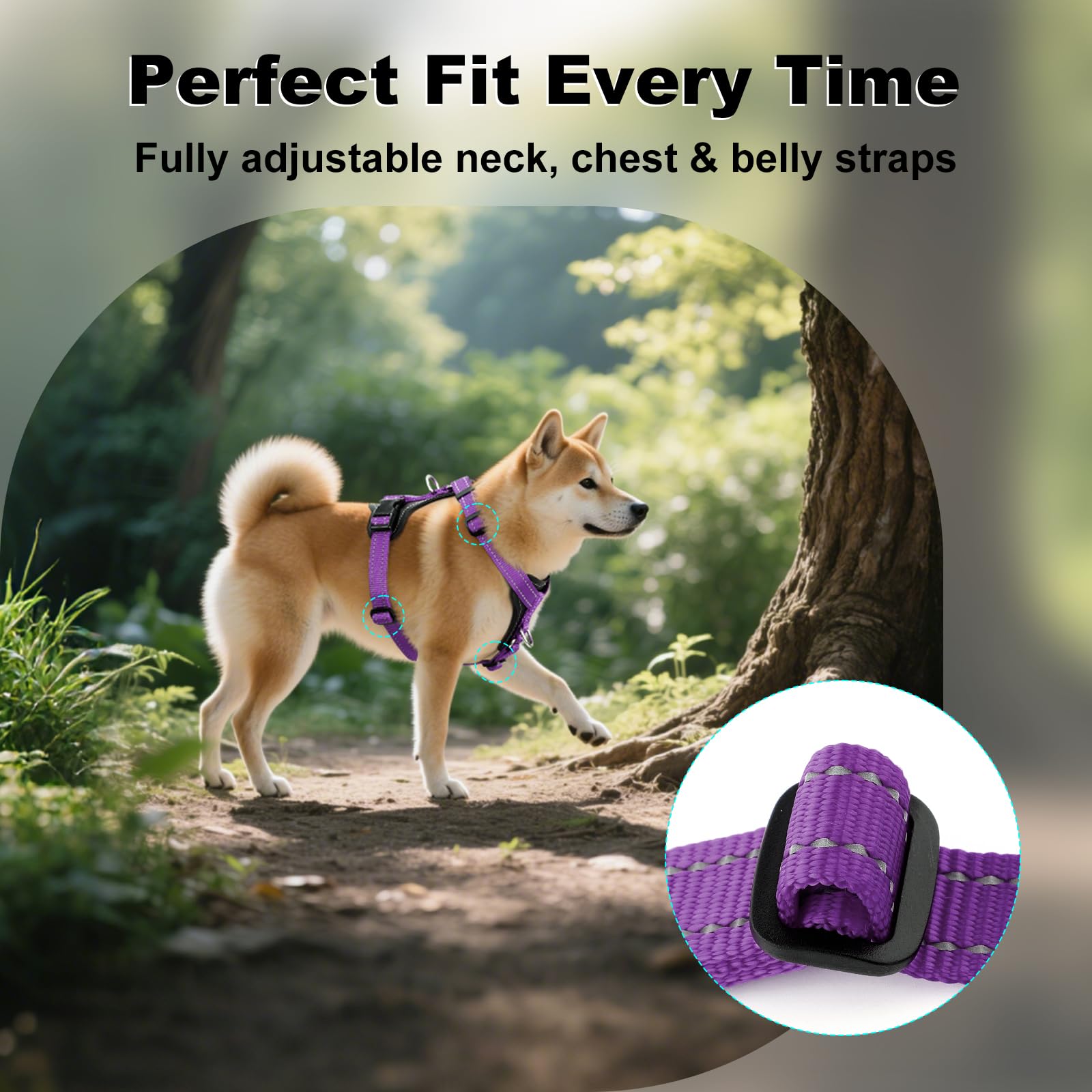 PLUTUS PET texture nylon respirant anti-frottement et durable