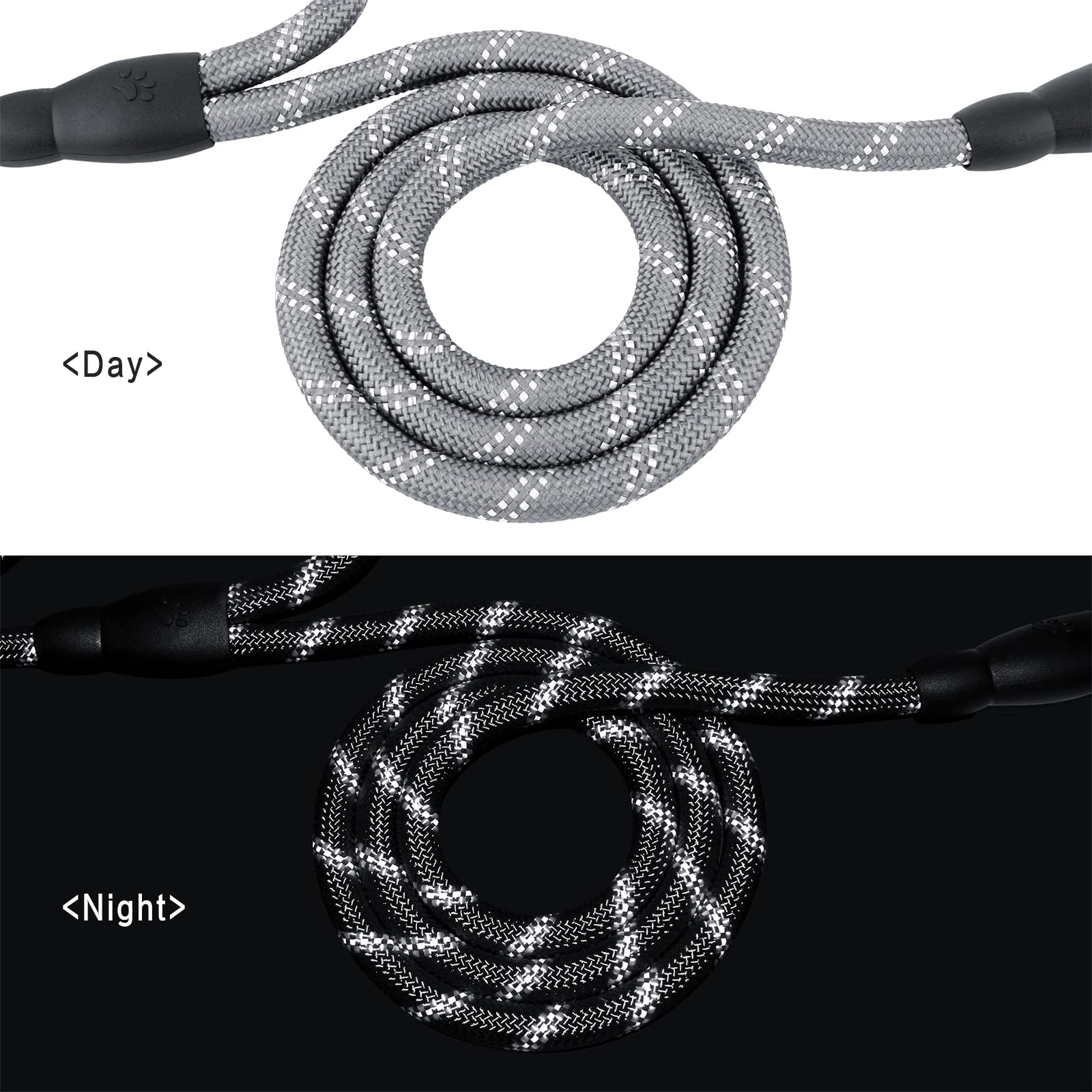 Plutus Pet laisse en usage urbain tenue serrée pour gestion du chien