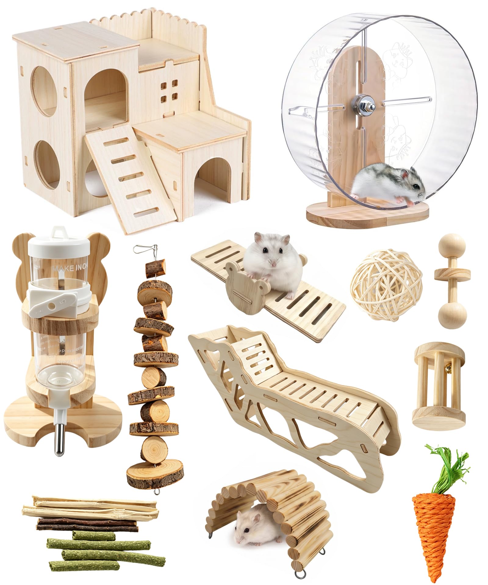 Pluvinctus vue d'ensemble du kit complet pour enrichir la cage