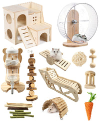 Pluvinctus vue d'ensemble du kit complet pour enrichir la cage