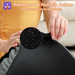 POCBLUE vue du fond imperméable antidérapant assurant stabilité