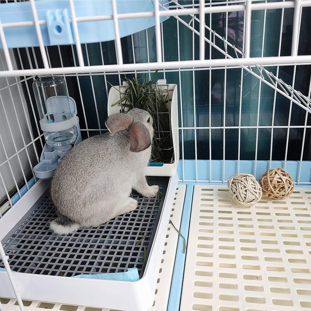 PODOO bac litière comparaison taille illustrant espace pour petits animaux