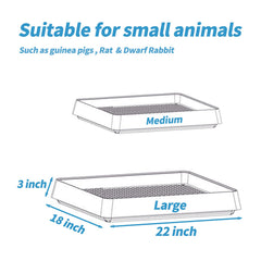 PODOO grille détail illustrant séparation des déchets et pieds propres