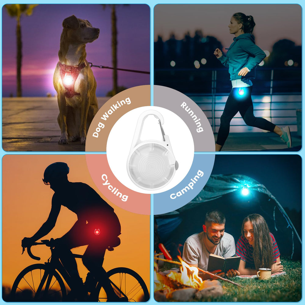 POEEY lampe utilisée en randonnée, éclairage pratique et mains libres