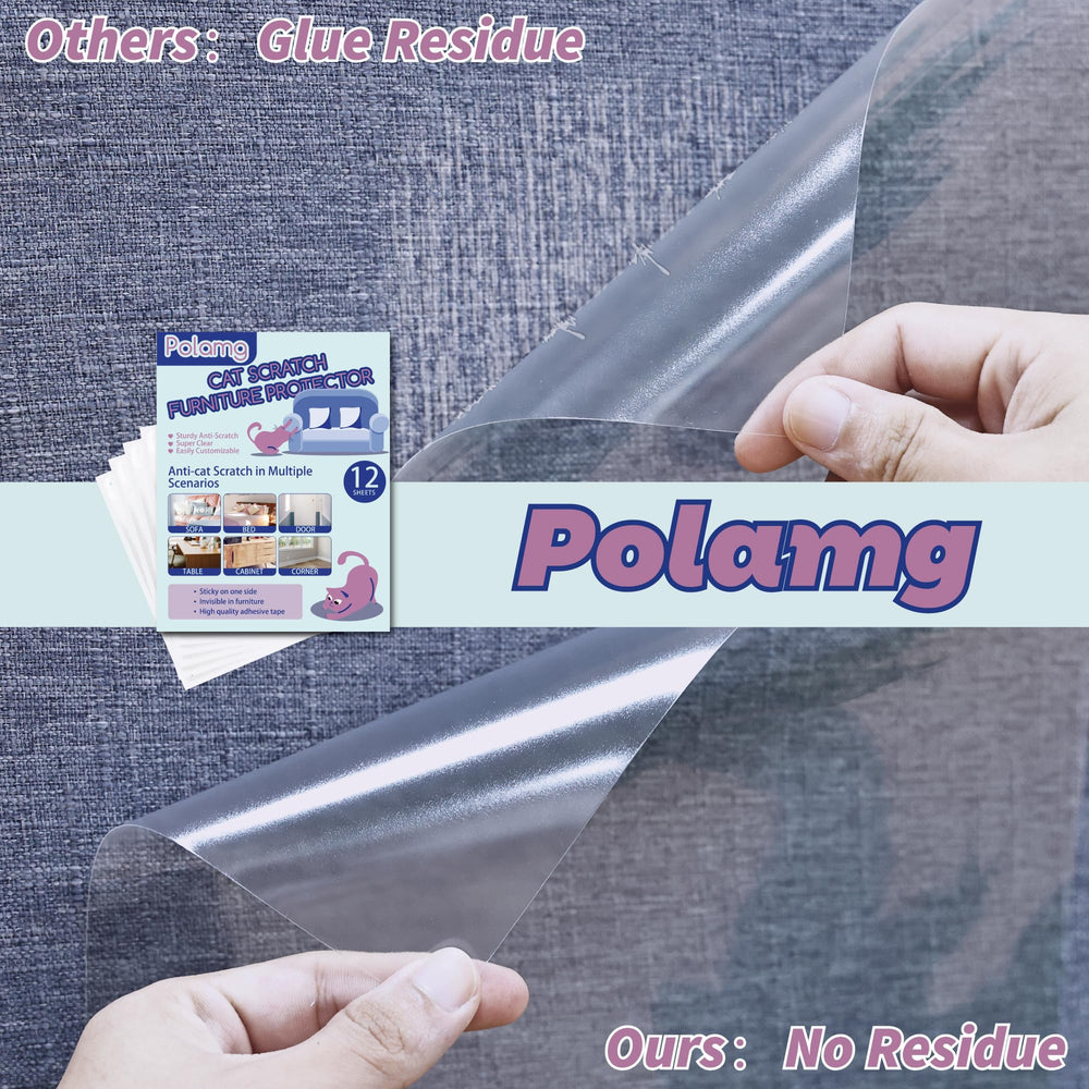 Polamg kit complet 12 feuilles disposées montrant couverture multiple et préparation