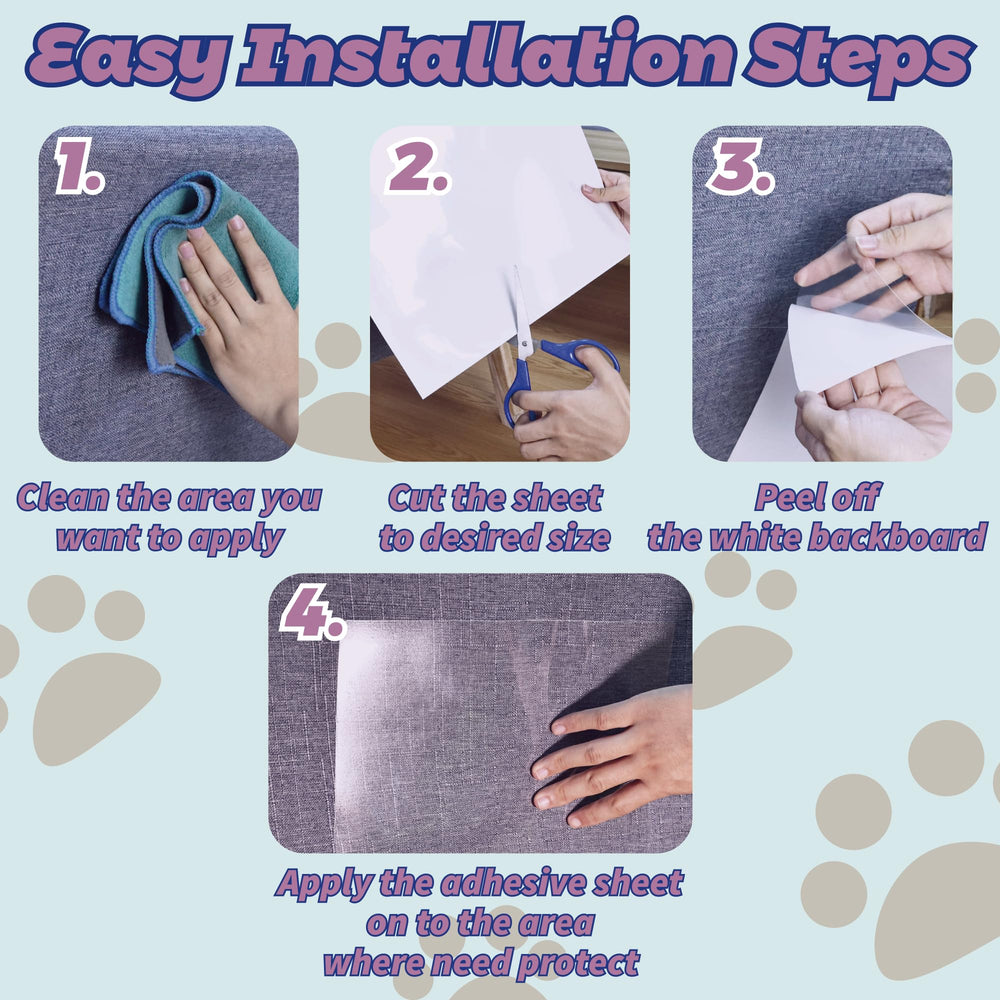 Polamg application sur porte et mur montrant protection invisible et durable