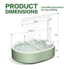 POMFAEE pompe USB gros plan assurant circulation d'eau douce et constante