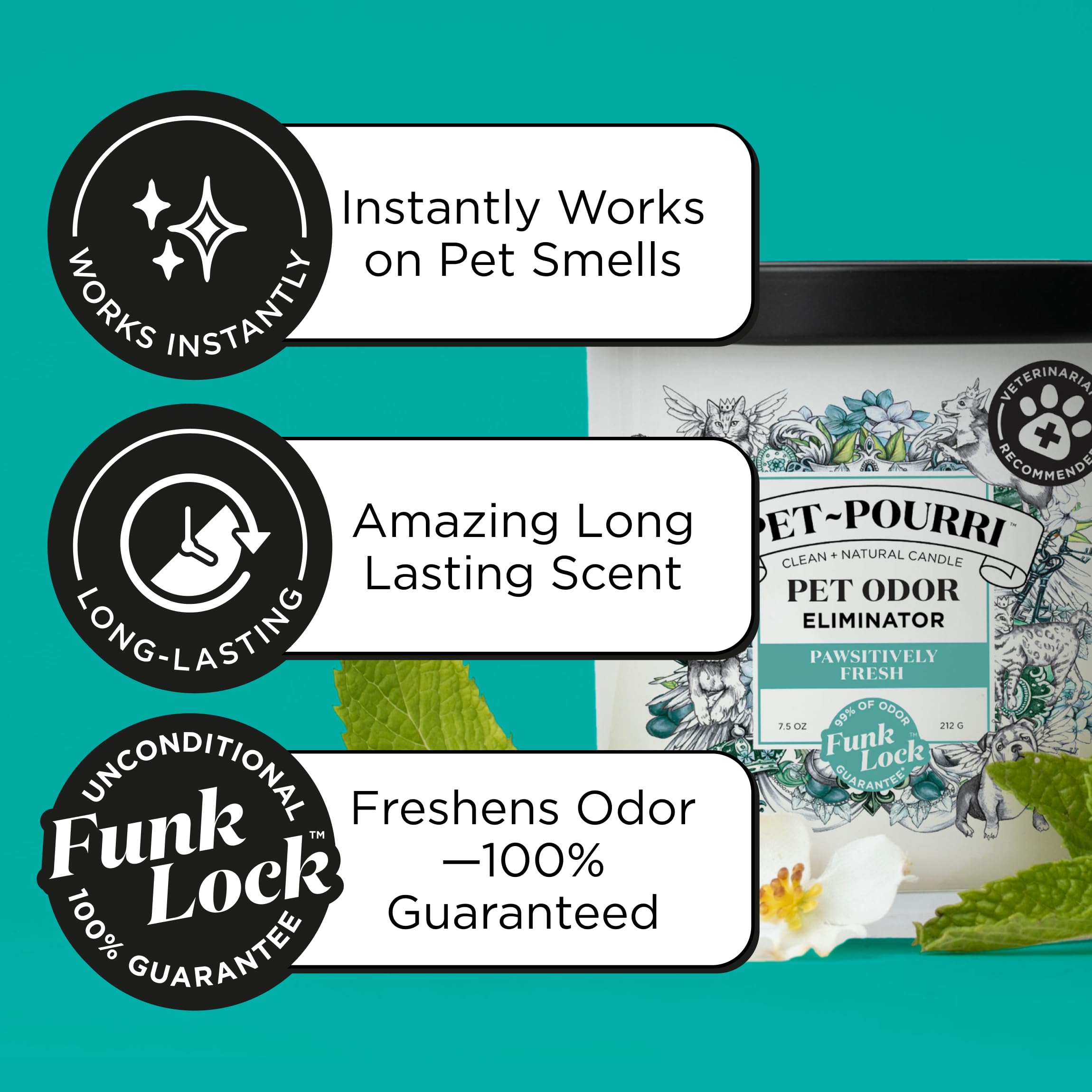 Poo-Pourri cire texture proche garantissant longue durée de combustion