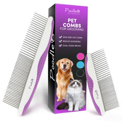 POODLIE peigne face avant emballage montrant l'ensemble pack et avantage polyvalent