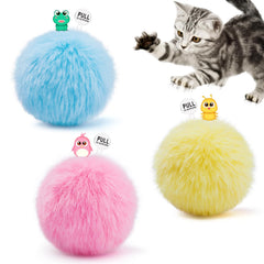 Potaroma balle peluche pack avant montrant trois couleurs et stimulation visuelle