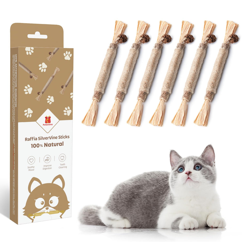Potaroma pack de bâtons silvervine montrant l’emballage et contenu bénéfique