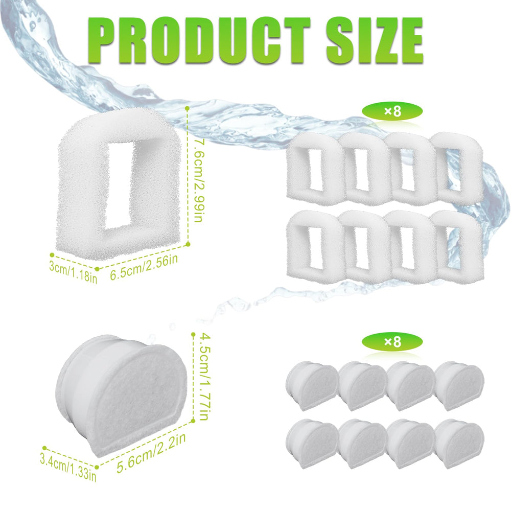 Poweka vue rapprochée de la mousse filtrante montrant protection pompe