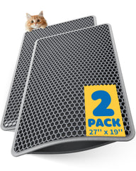 Powools tapis face avant montrant lot de 2 et protection du sol