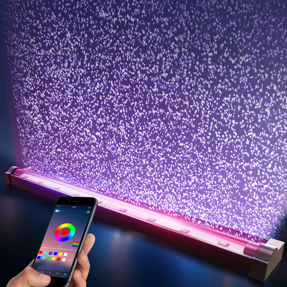 POZANKI rampe LED face avant montrant design et éclairage pour aquarium
