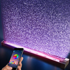 POZANKI rampe LED face avant montrant design et éclairage pour aquarium