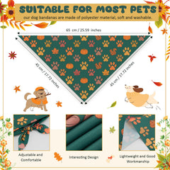 Preboun bandana porté par un chien, montre confort et style automnal