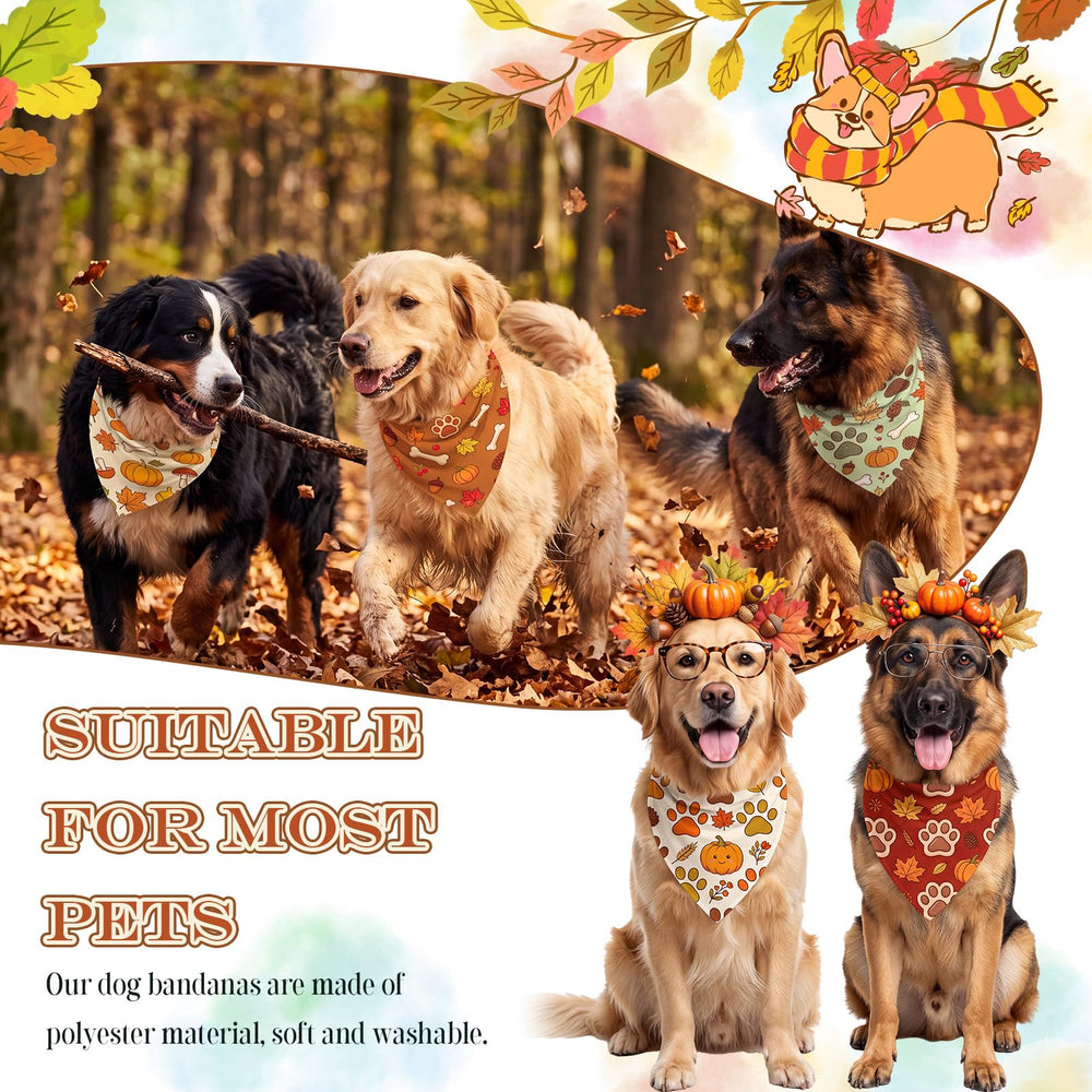 Chien portant bandana Preboun en contexte festif, rehausse la photo