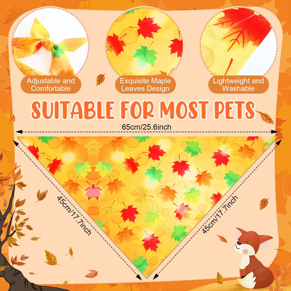 Preboun chien porte bandana citrouille pour look festif instantané