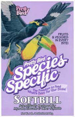 Pretty Bird comparaison d'échelle montrant la taille du sachet et portion pratique