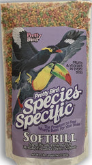 Pretty Bird emballage 3 lb montrant la marque et la praticité de stockage