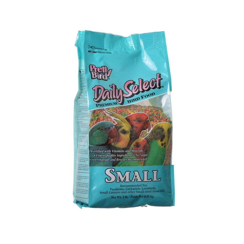 Pretty Bird sachet avant du paquet montrant le format 5 lb et le design attractif