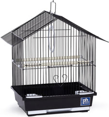 Prevue Pet vue avant de la cage montrant design maison et visibilité
