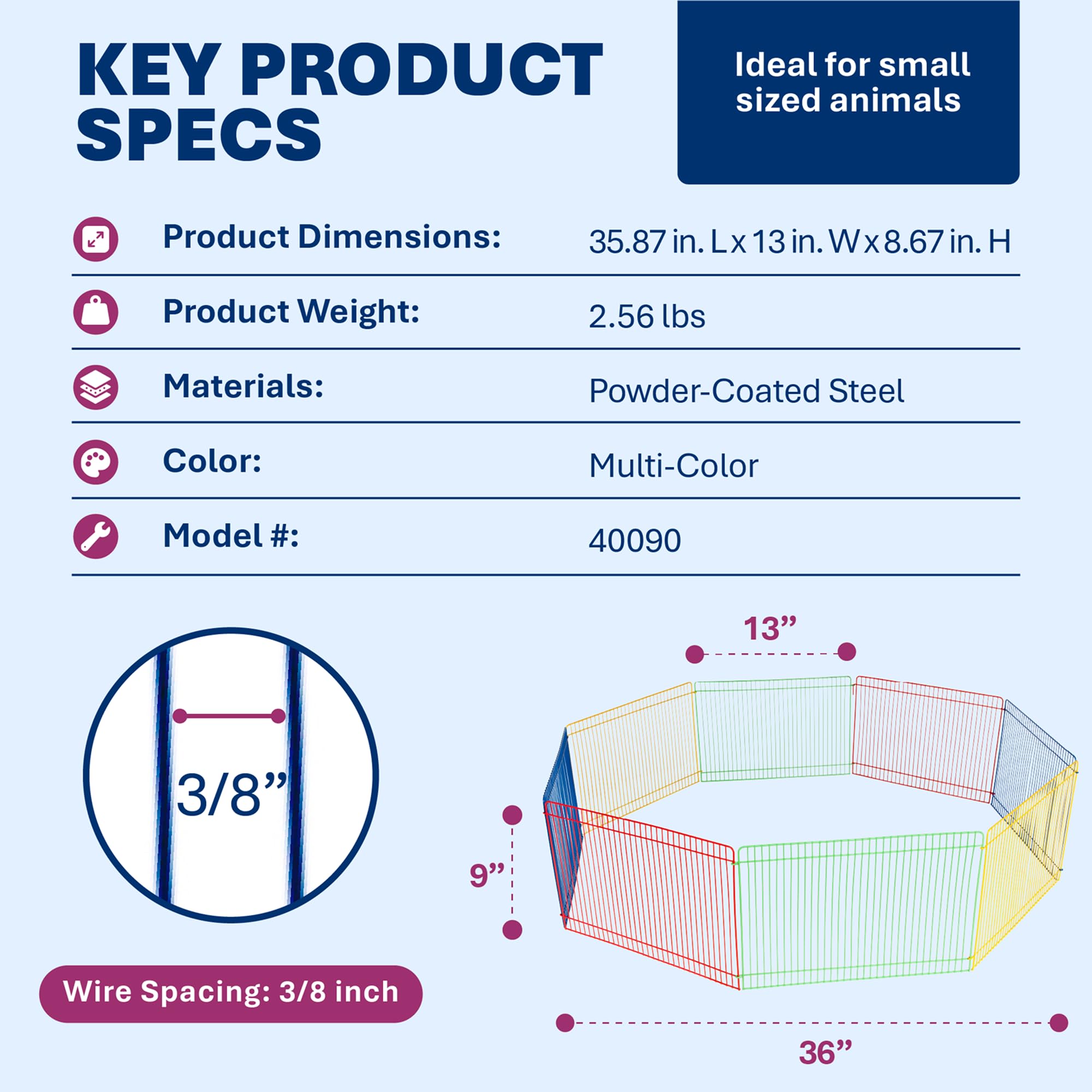 Prevue Pet Products coin intérieur avec tapis offrant confort et protection