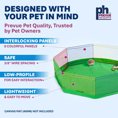 Prevue Pet Products comparaison échelle montrant dimensions et échelle