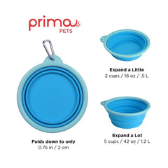 Prima Pets bol en usage rempli d’eau pour hydratation rapide