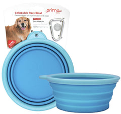 Prima Pets bol pliable face montrant compacité et portabilité