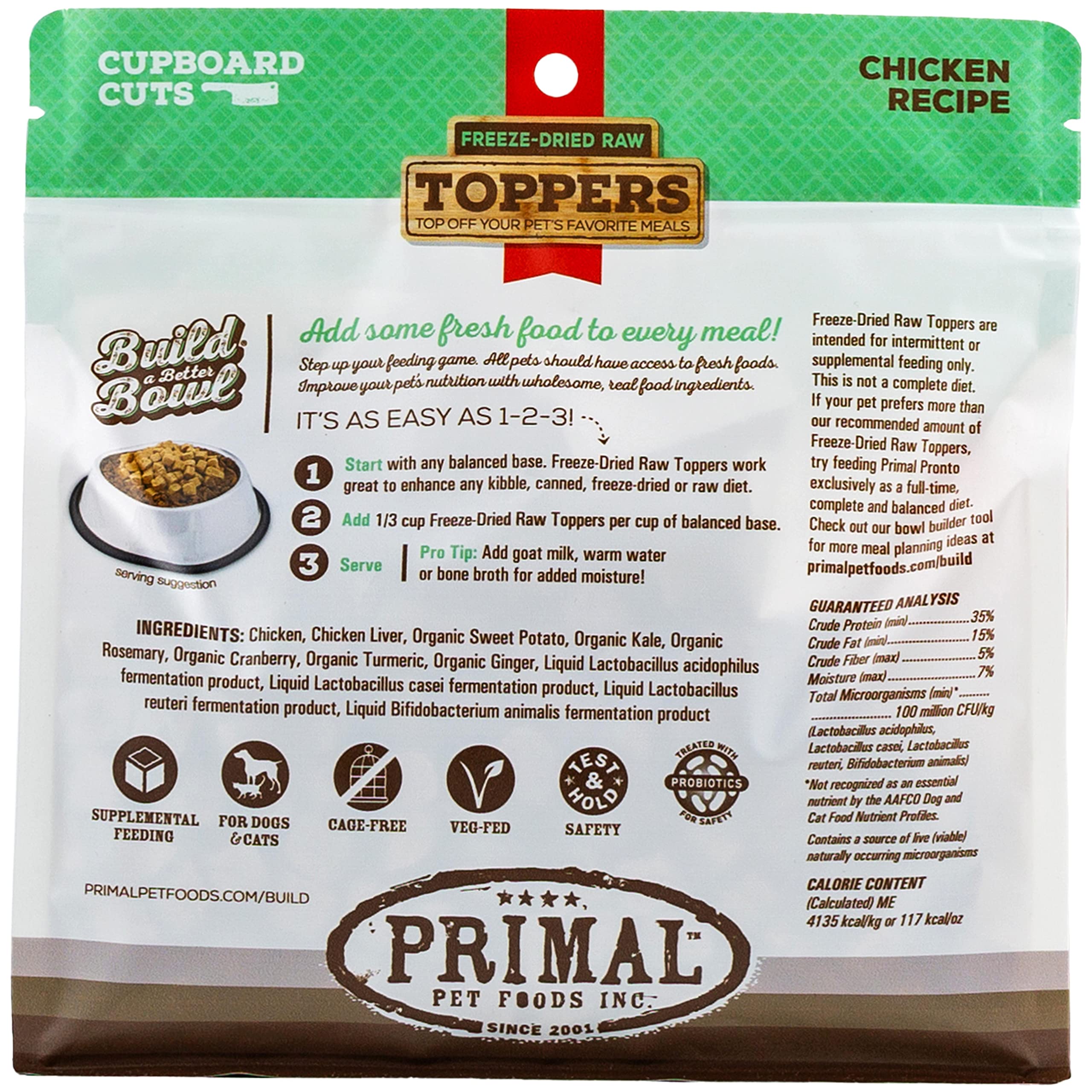 Primal produit en contexte pique-nique, pratique pour voyages