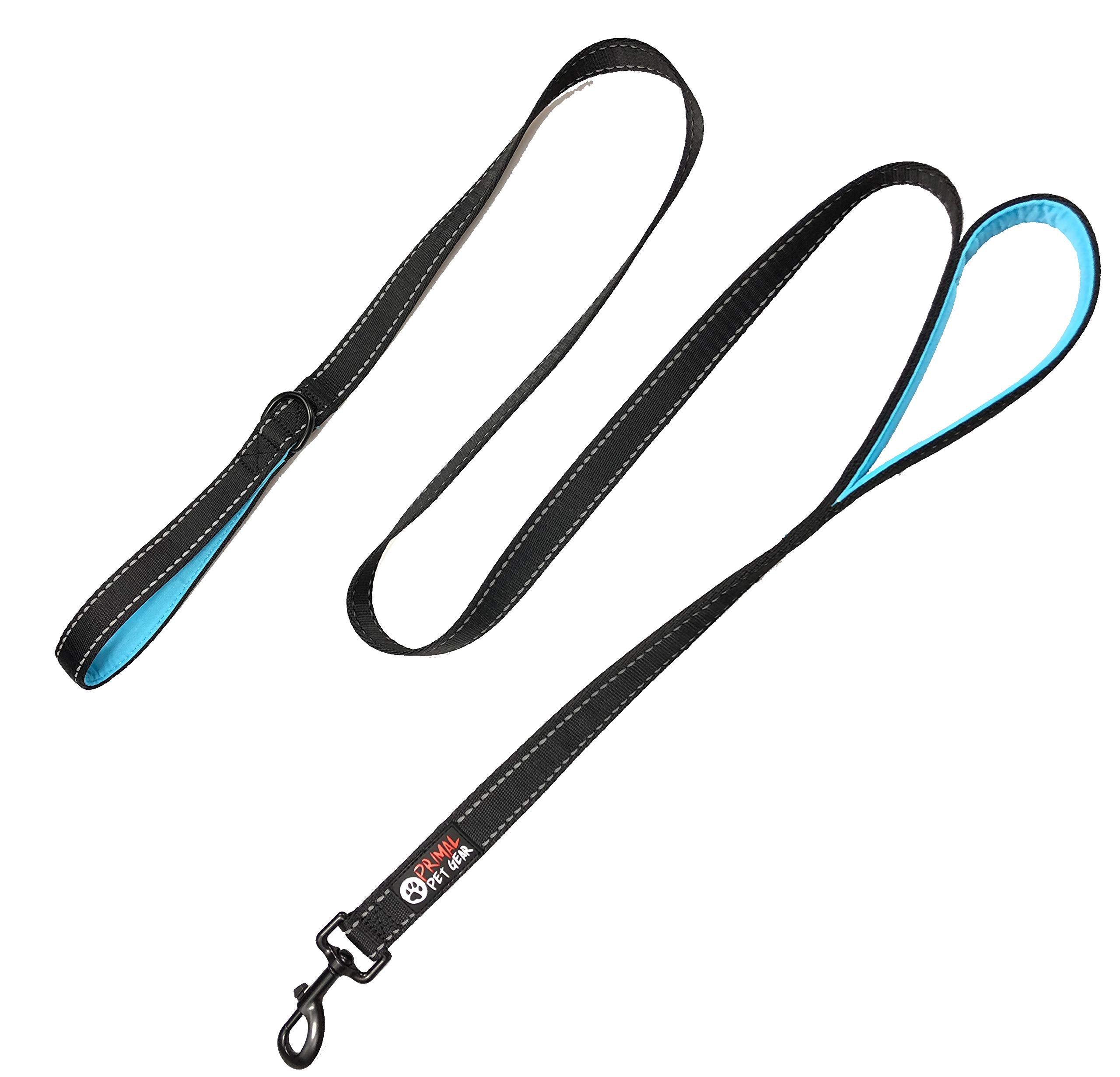 Primal Pet Gear comparaison d’échelle montrant longueur 6ft adaptée aux grands chiens