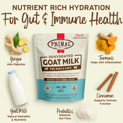Primal Pet Foods texture poudre en cuillère facile à dissoudre