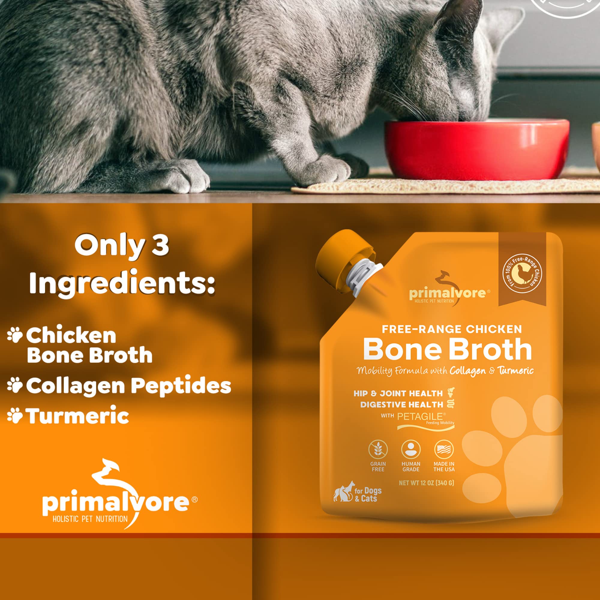 Primalvore versement contrôlé portion pratique pour dosage et alimentation