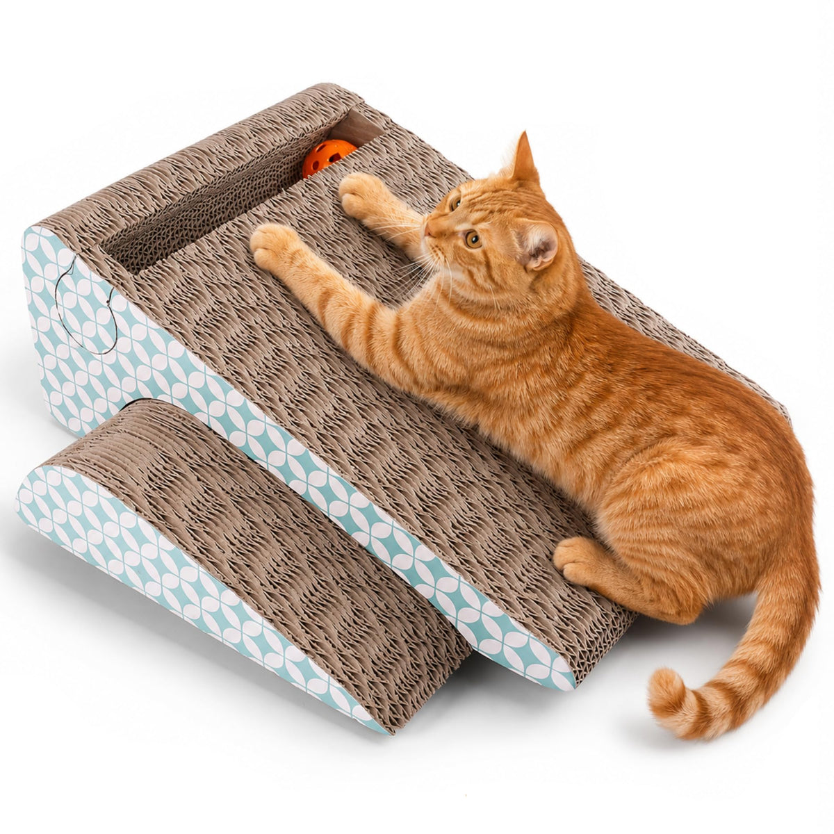 PrimePets griffoir rampe avant montrant forme inclinée et stabilité
