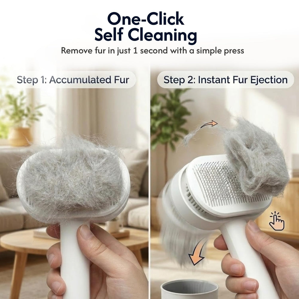 PrimePets brossage sur chat procure confort et massage apaisant
