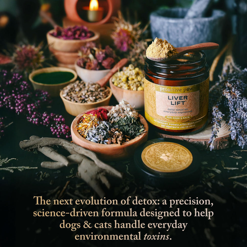 Proactive Paws tableau de dosage clair pour différentes tailles d'animaux