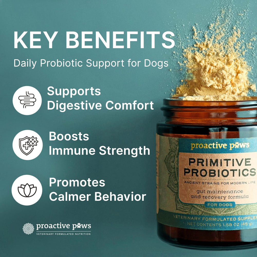 Proactive Paws cuillère de mesure illustrant dosage simple et pratique