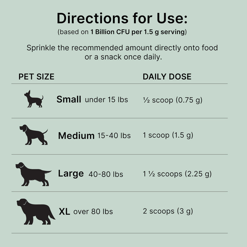 Proactive Paws poudre mélangée aux croquettes montrant appétence et équilibre digestif