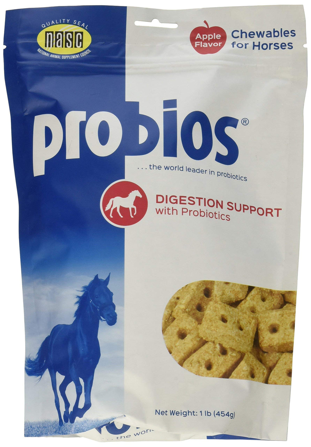 Probios emballage avant du lot de trois friandises, facilite le stockage